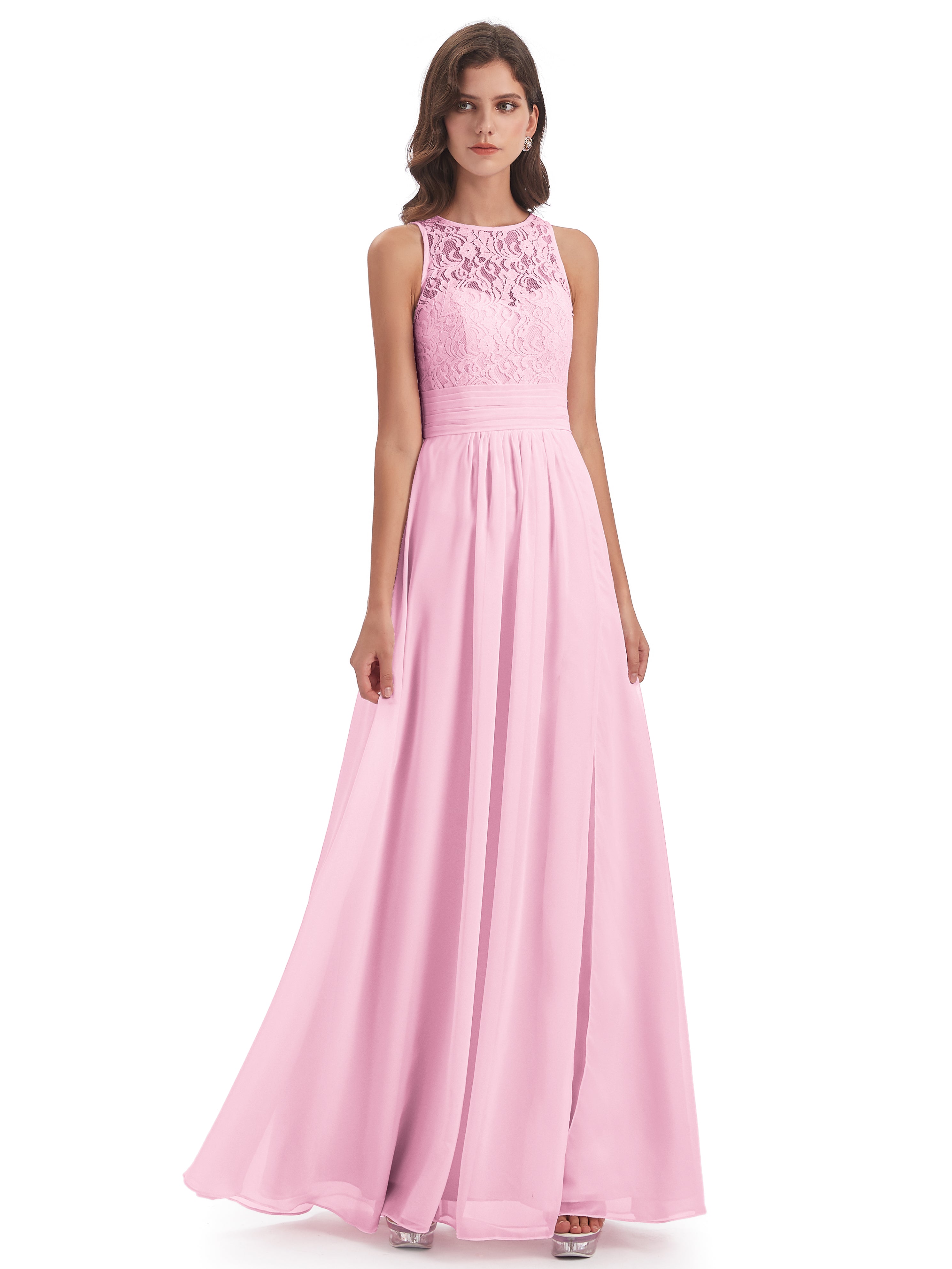 Under $100-Dreamy Candy Pink Bridesmaid Dresses | Cicinia