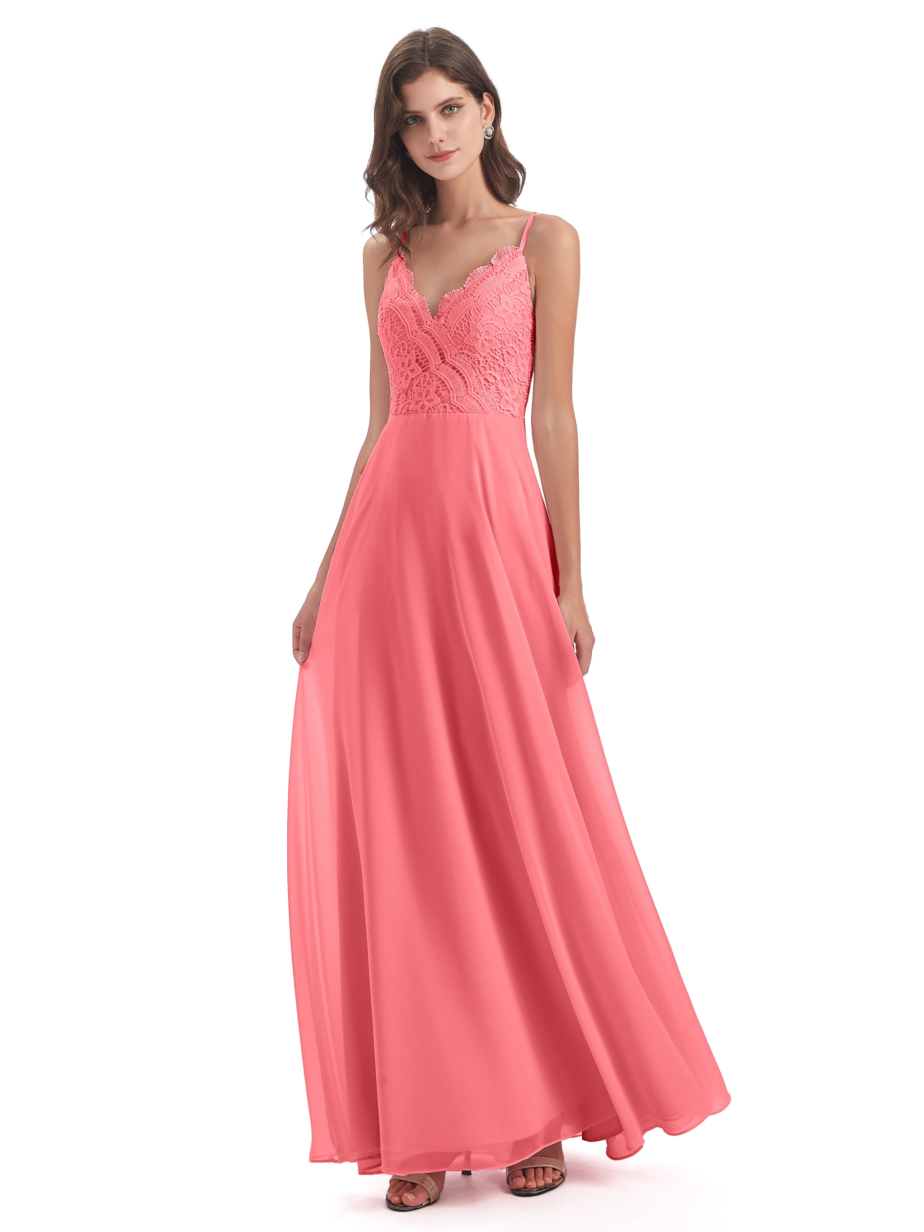 Watermelon Bridesmaid Dresses