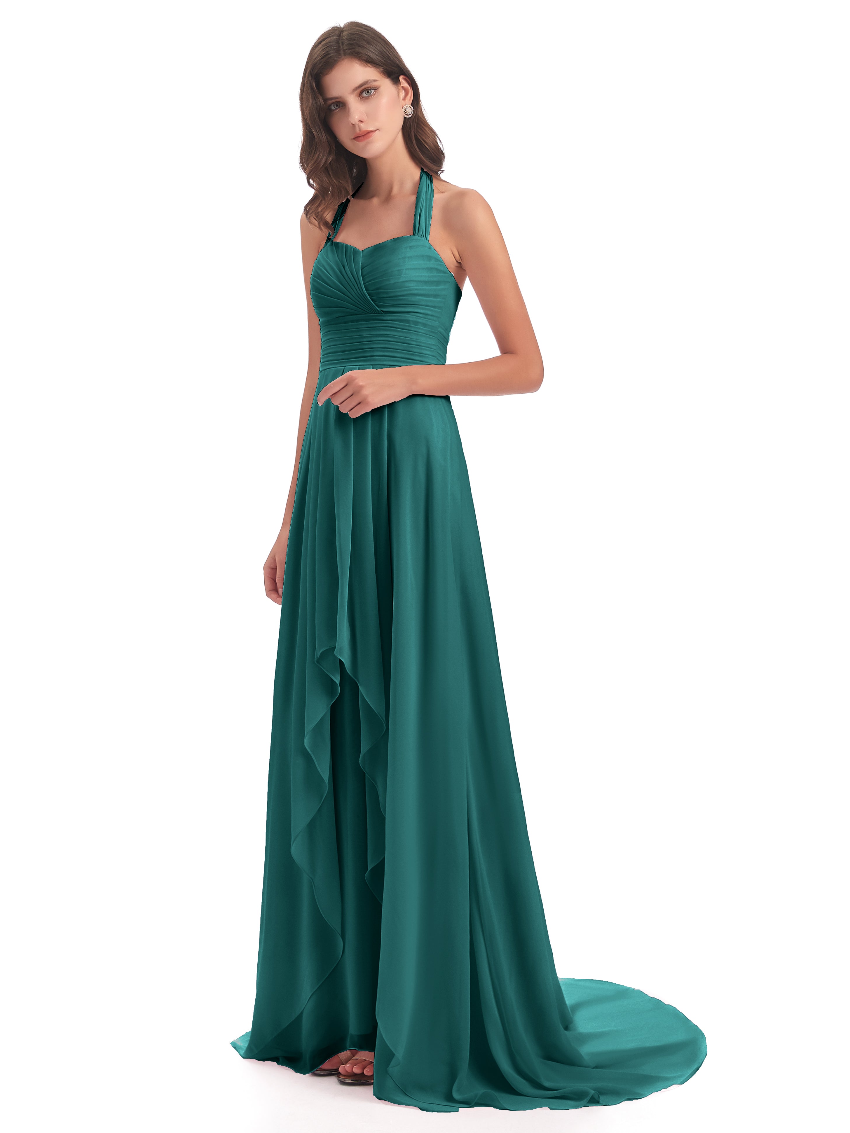 Peacock Bridesmaid Dresses