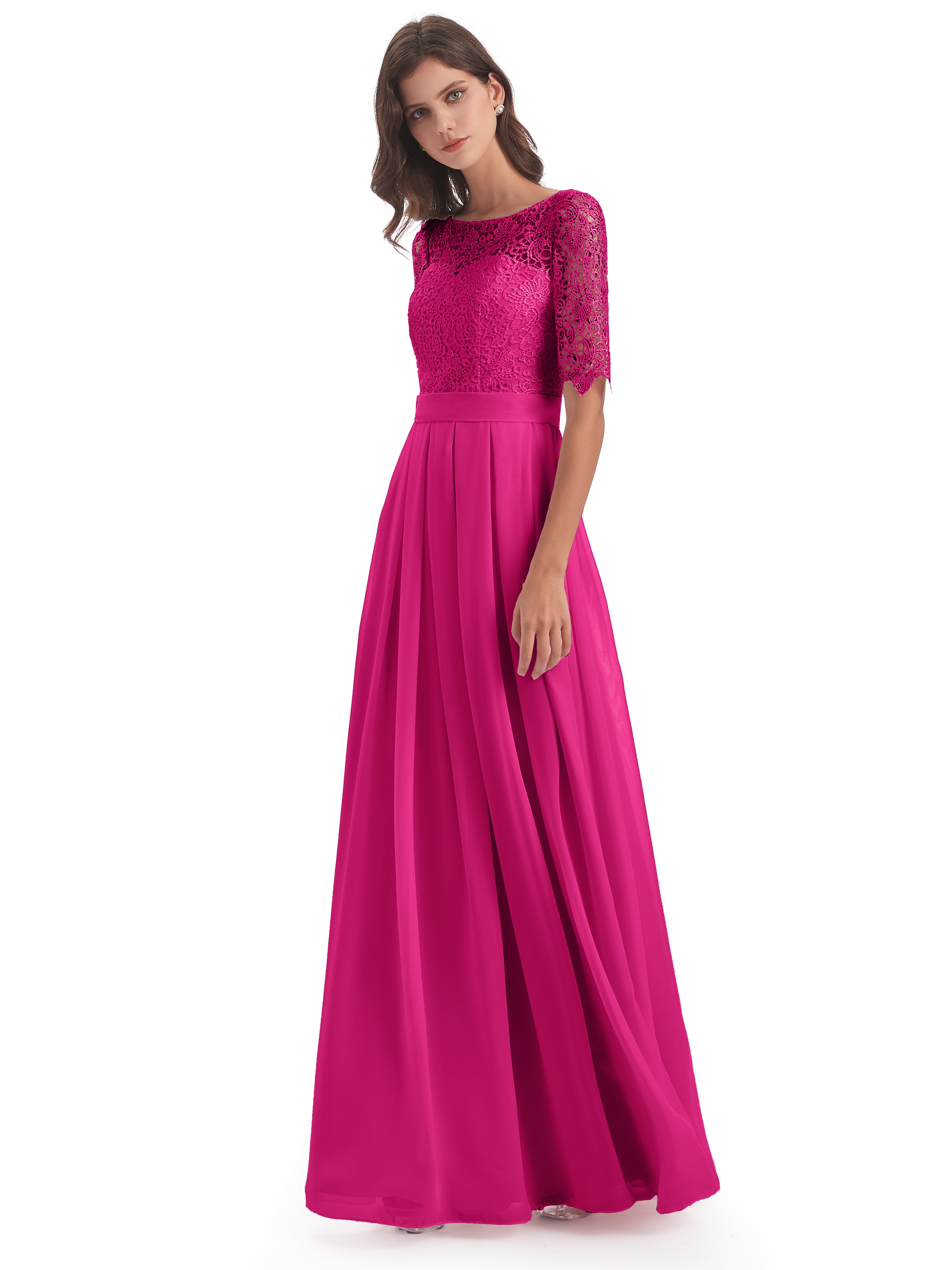 Fuchsia Bridesmaid Dresses