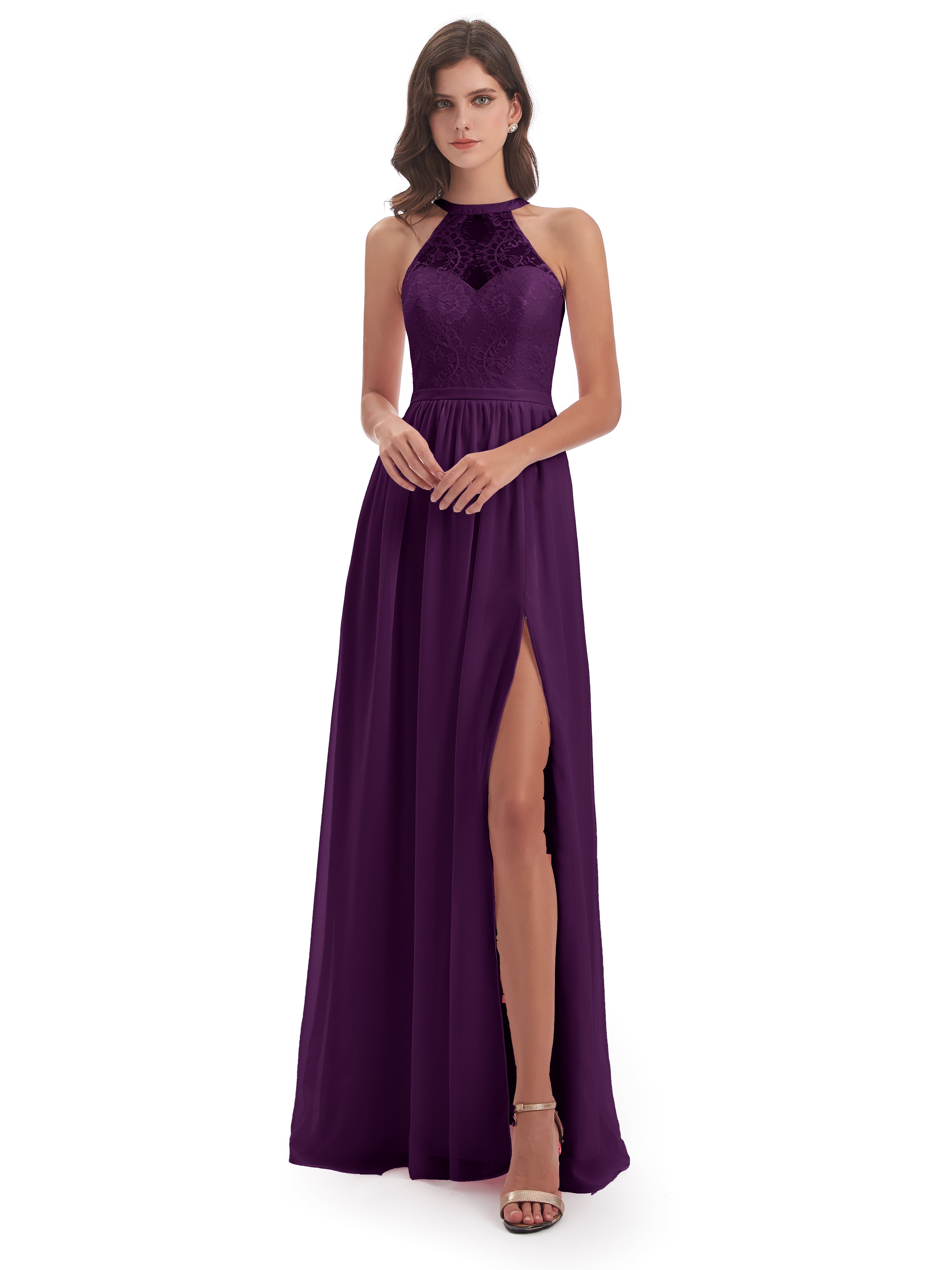 Grape Bridesmaid Dresses