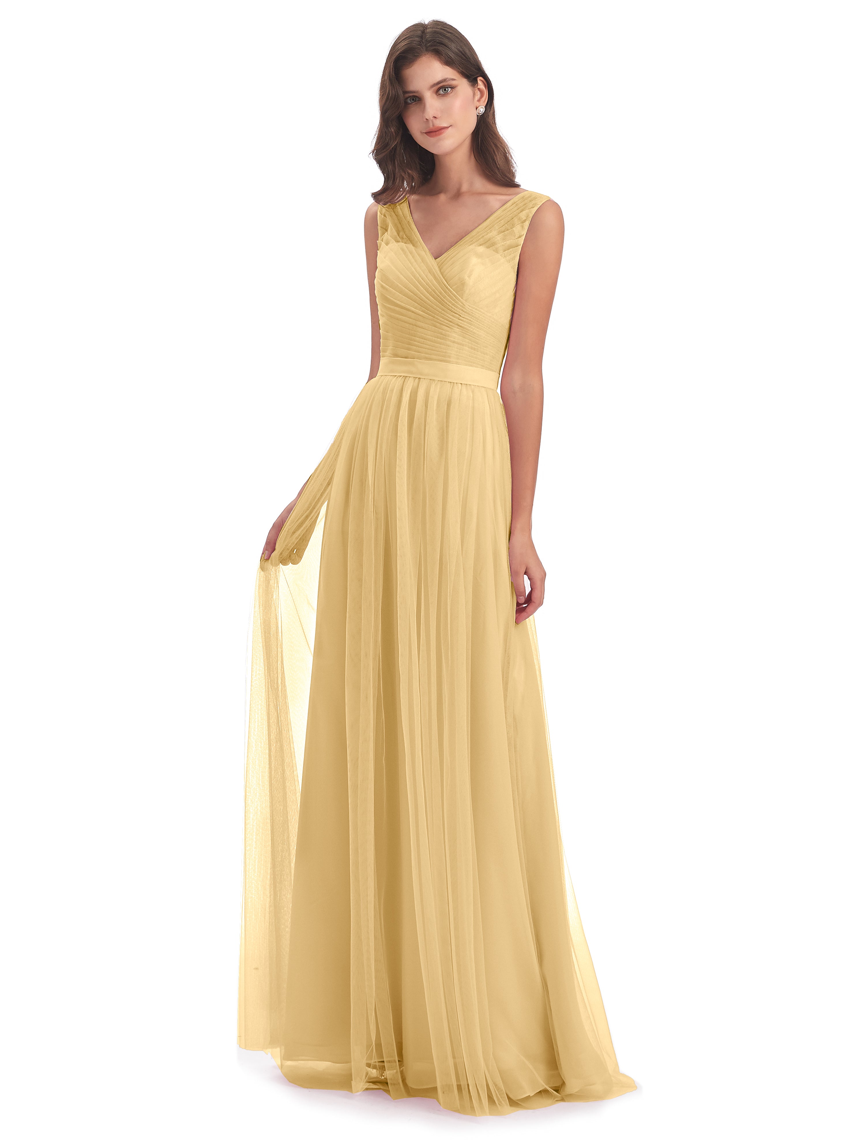 Yellow Bridesmaid Dresses