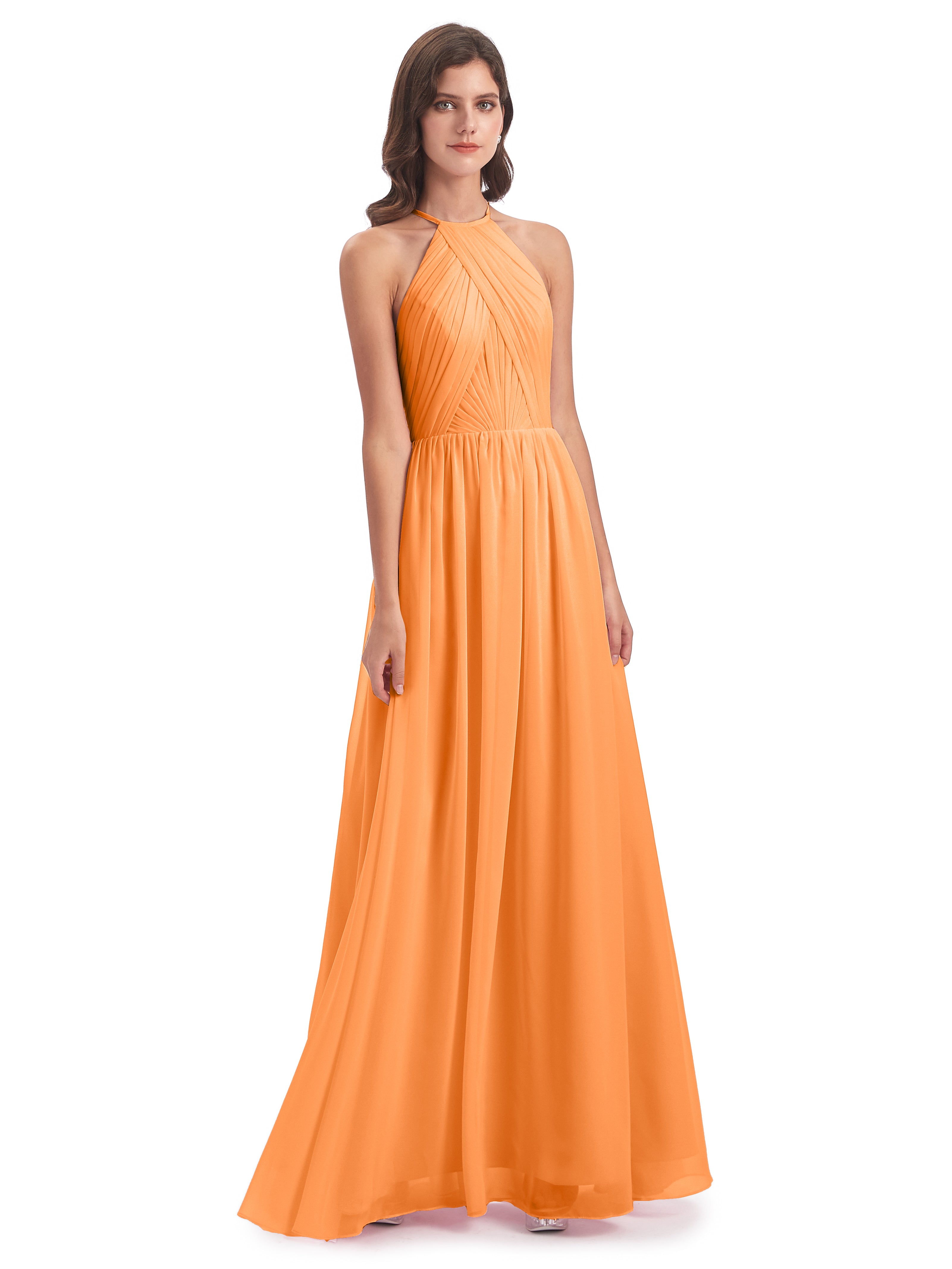 Orange Bridesmaid Dresses