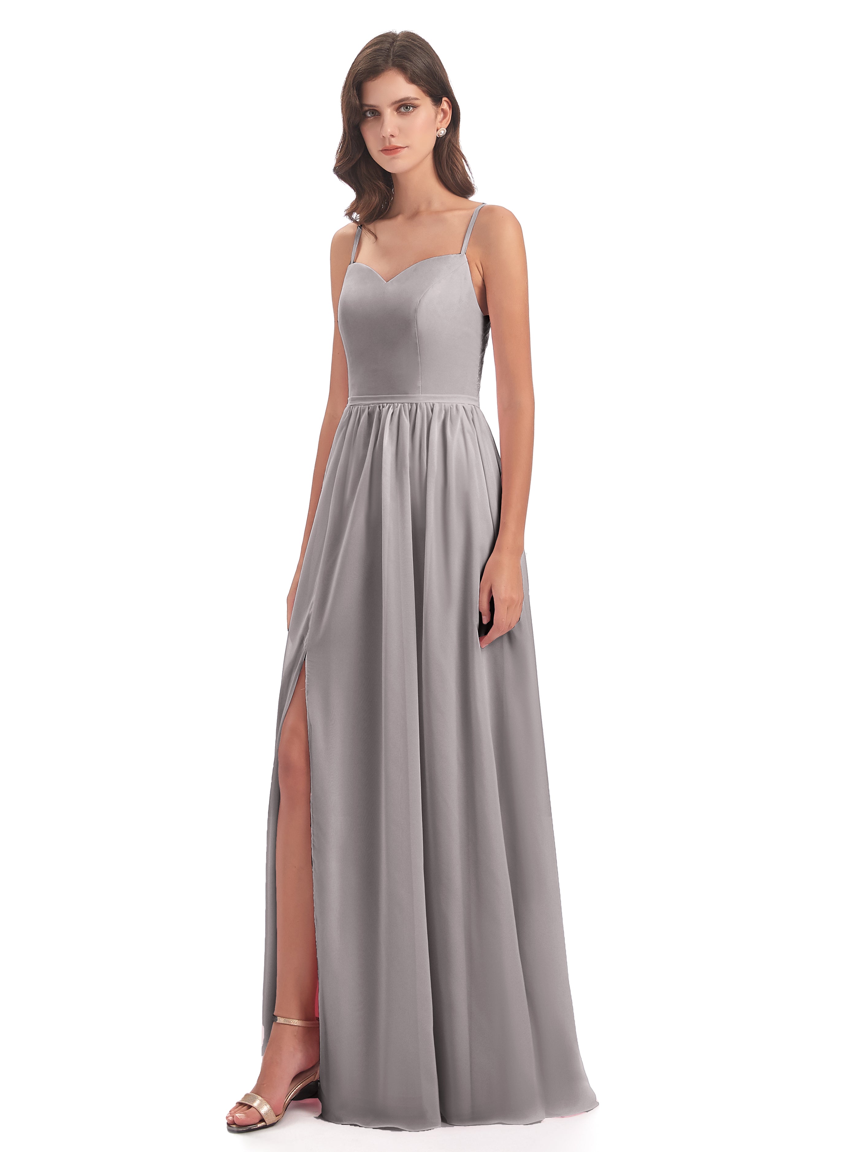 Silver Bridesmaid Dresses