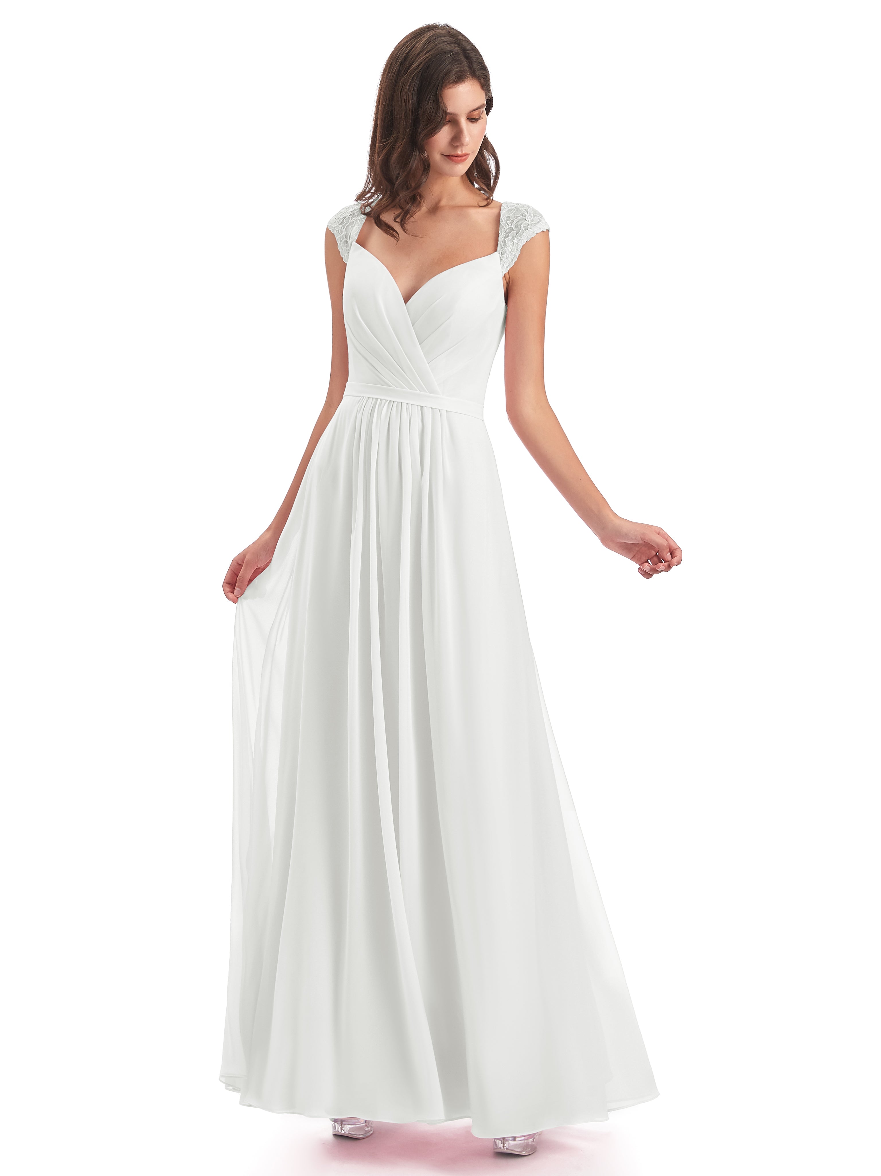 Under $100: High Quality Ivory Bridesmaid Dresses | Cicinia