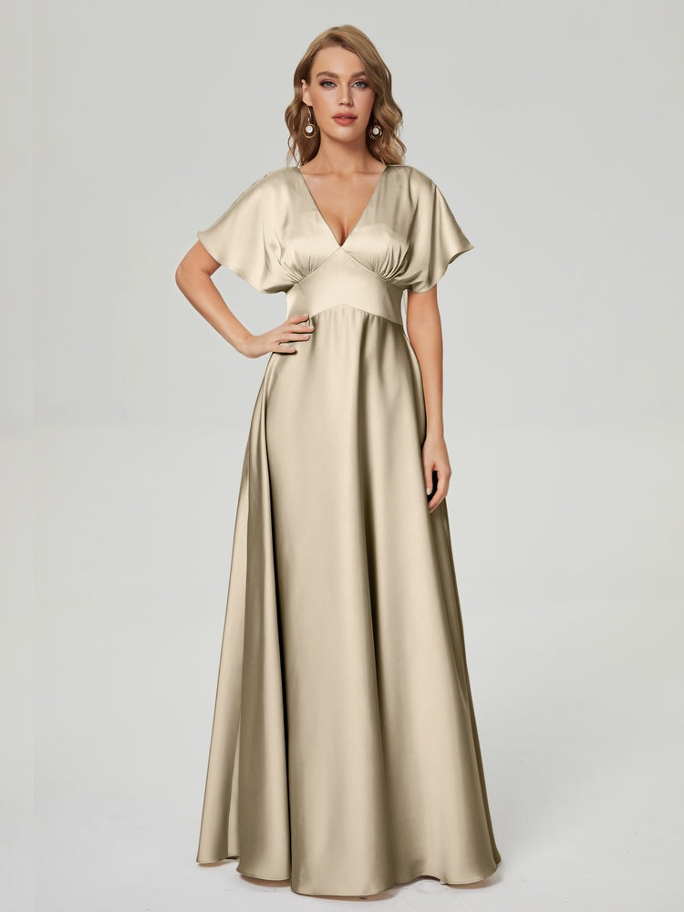 Soft Satin Bridesmaid Dresses