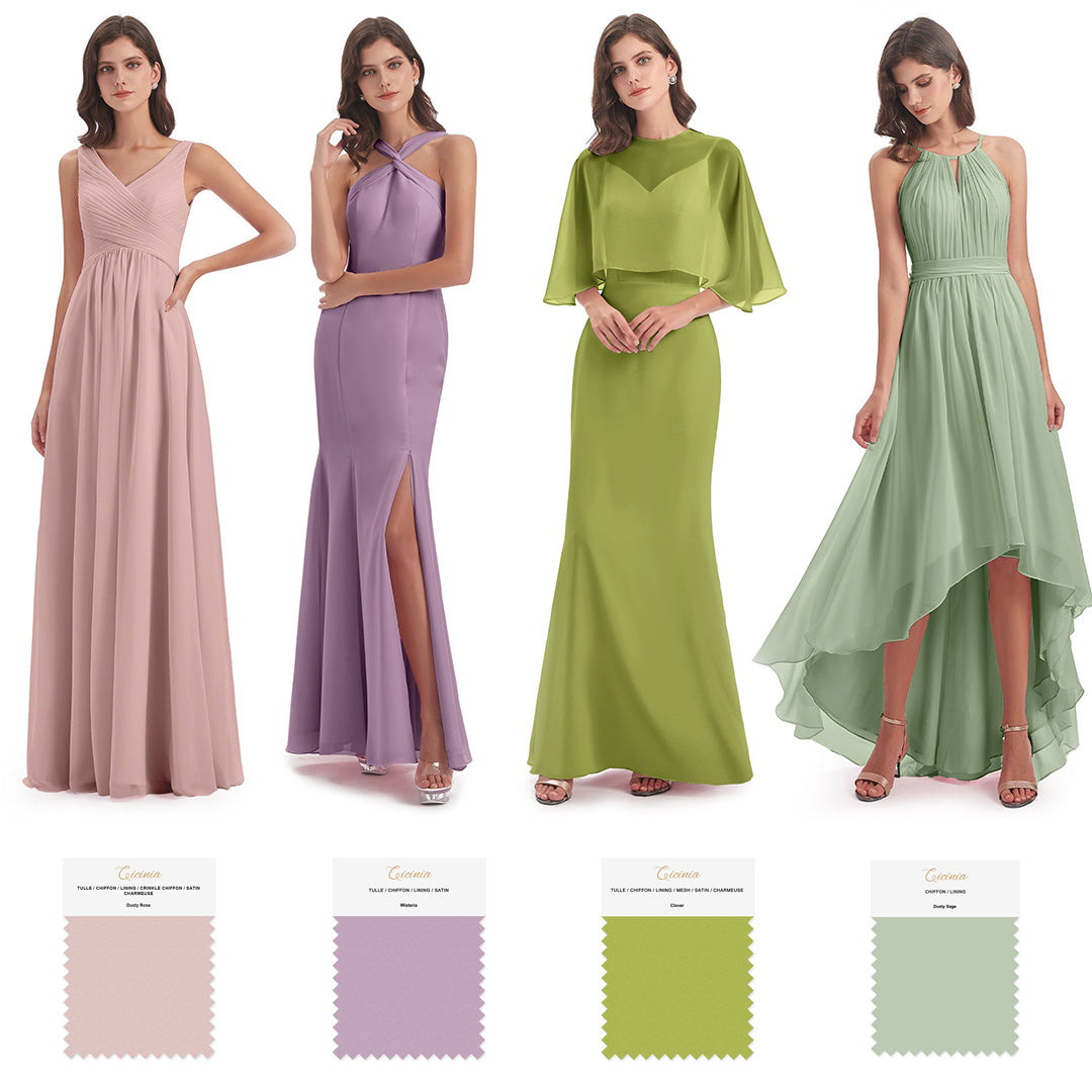 Chiffon Bridesmaid Dresses