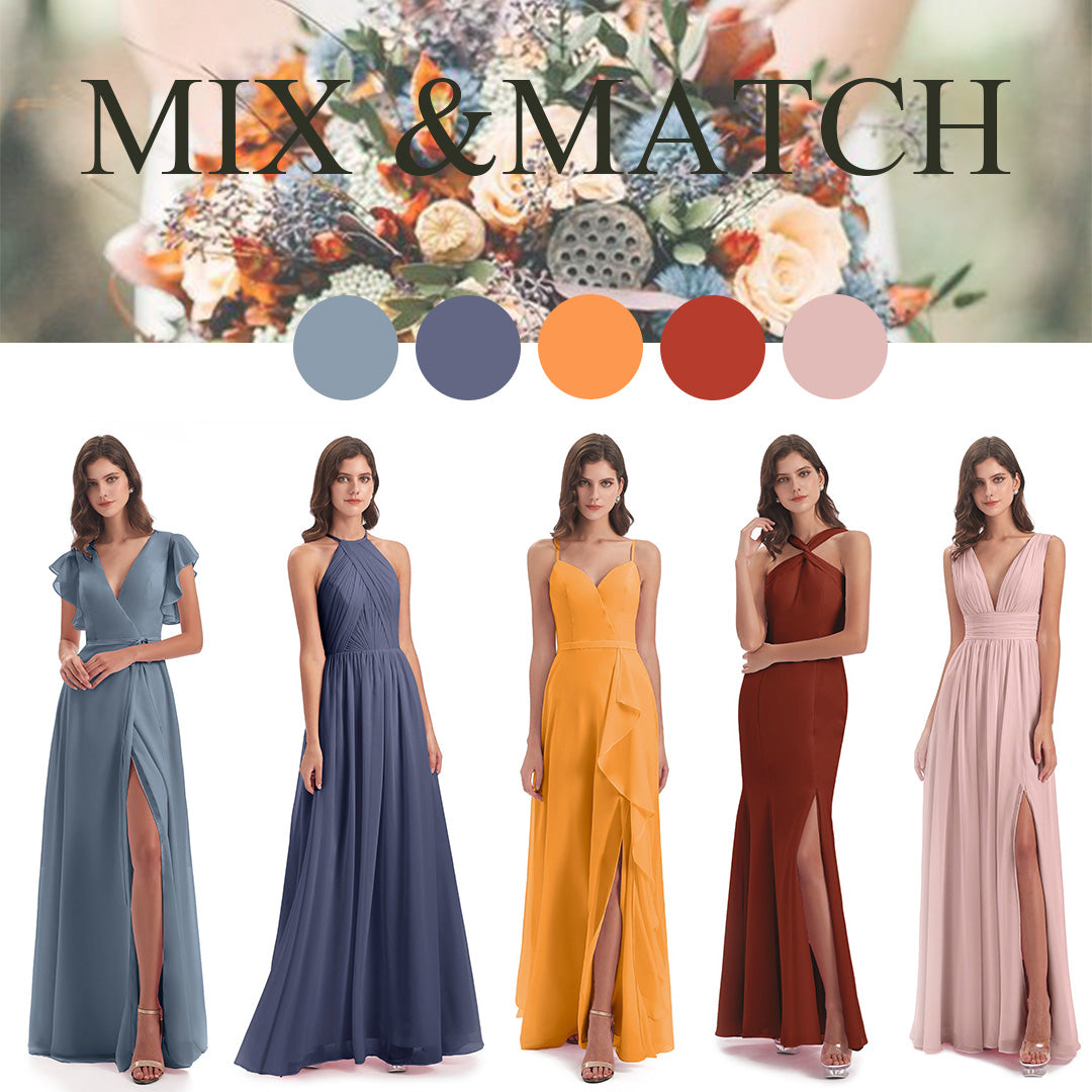 Floor-Length Bridesmaid Dresses