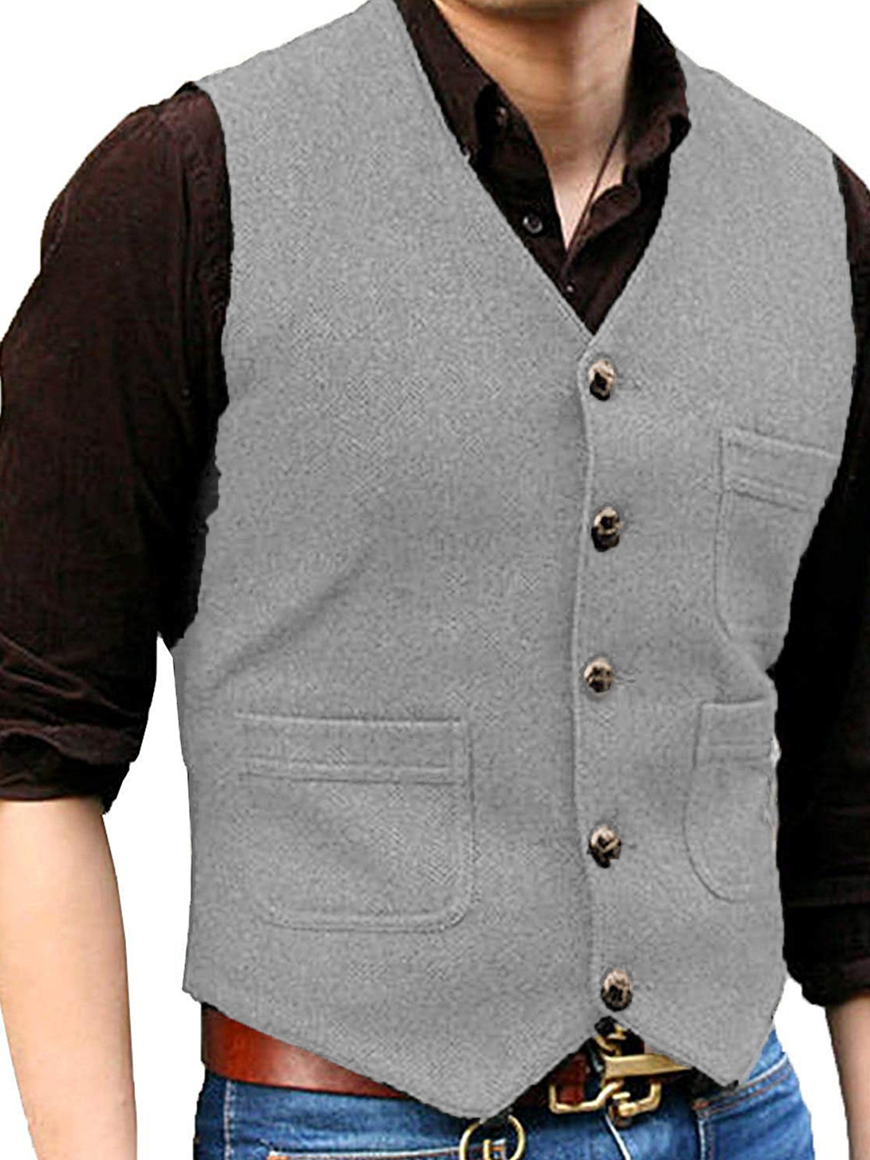 Vest Wedding Groom Best Man Vest Business Slim