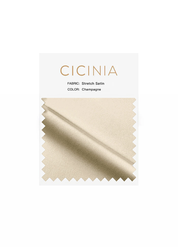 Cicinia Stretch Satin Swatches