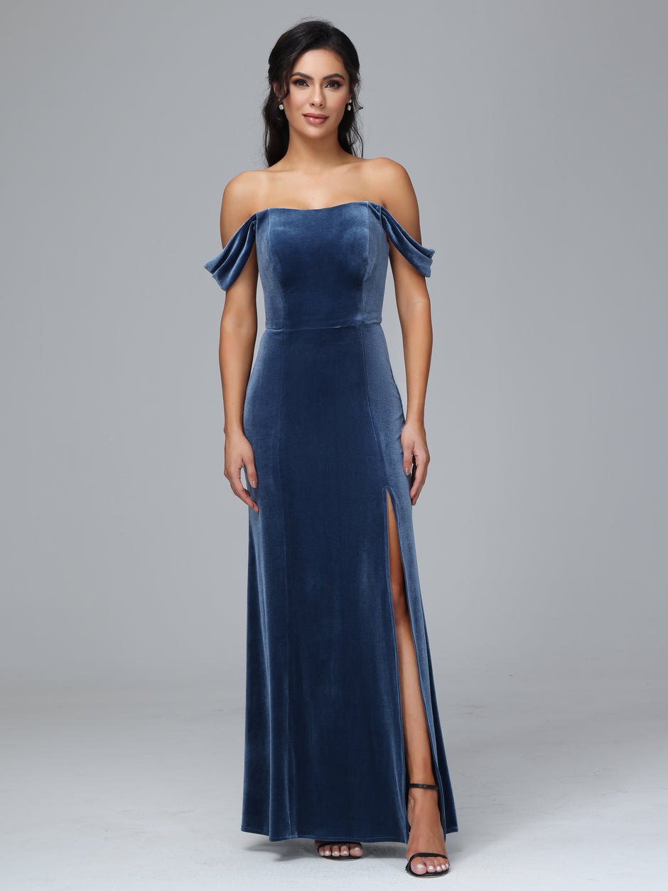 Shop our new Velvet Bridesmaid Dresses | Cicinia