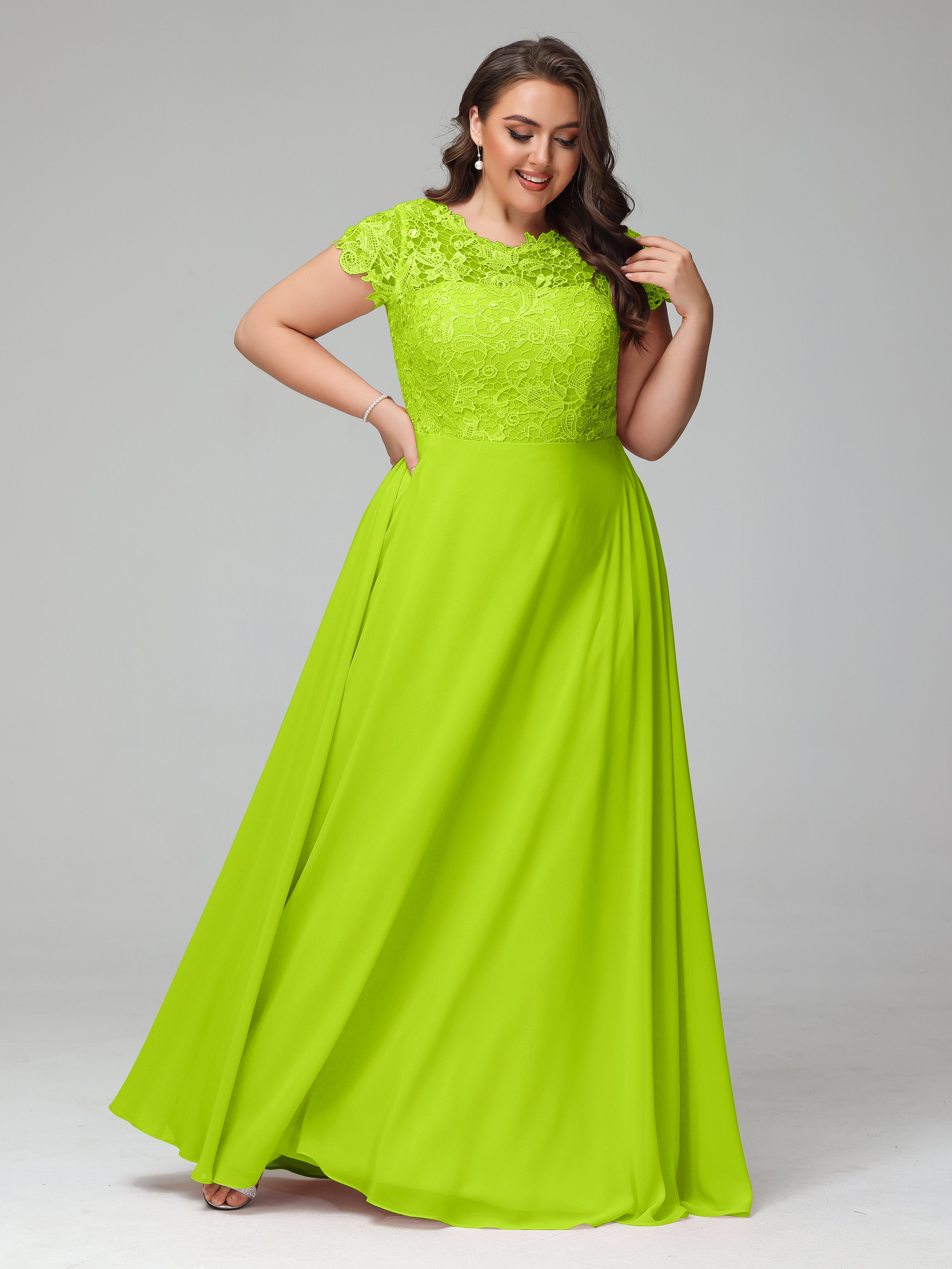 2022 Surprising Lime Green Bridesmaid Dresses FREE Custom Size Page 2