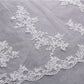 Wedding Veil Two-Tier Tulle Lace Edge Cathedral Veils Appliques TS91027