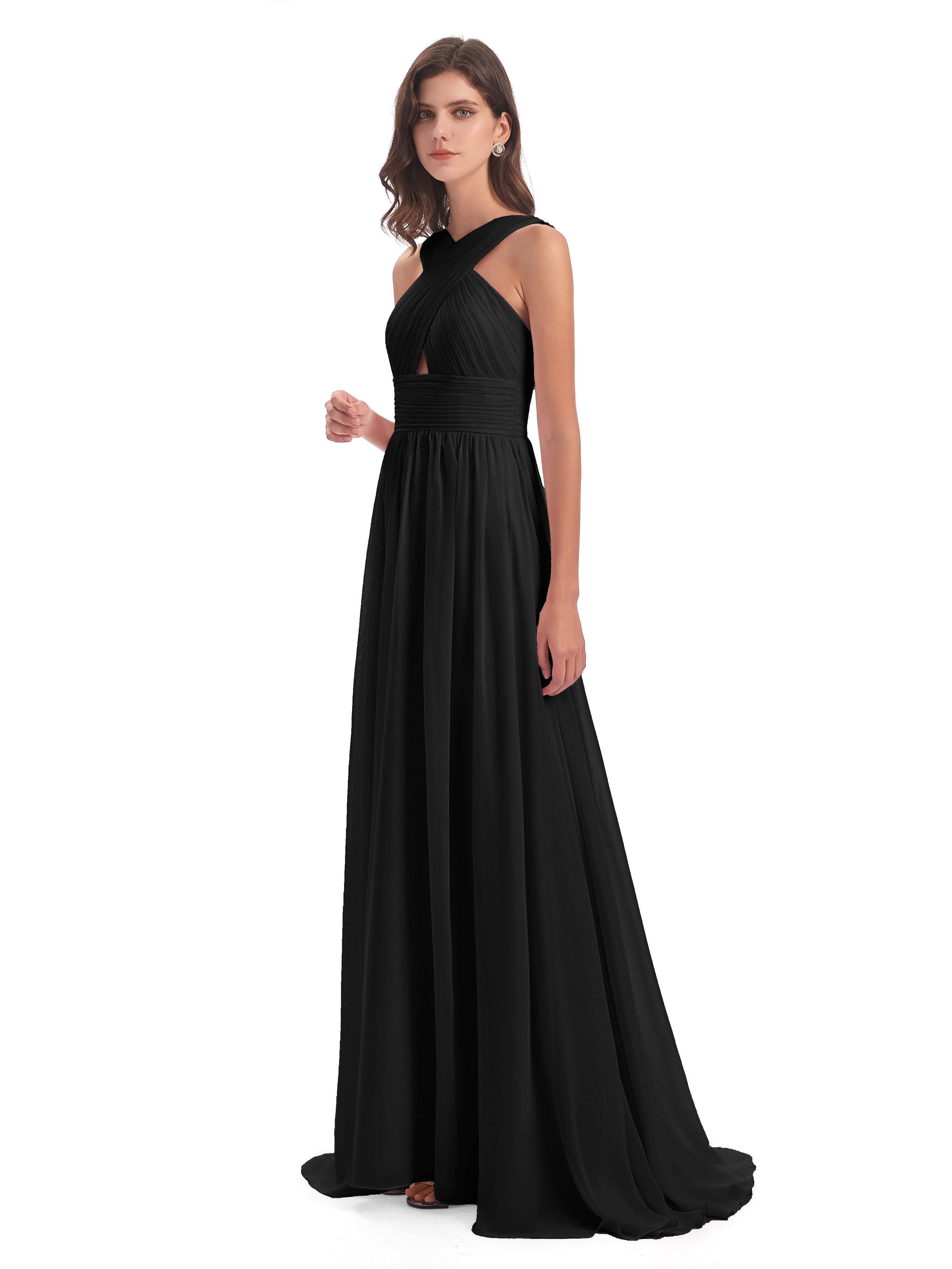 From $89: 2022 Trending Black Bridesmaid Dresses-Cicinia