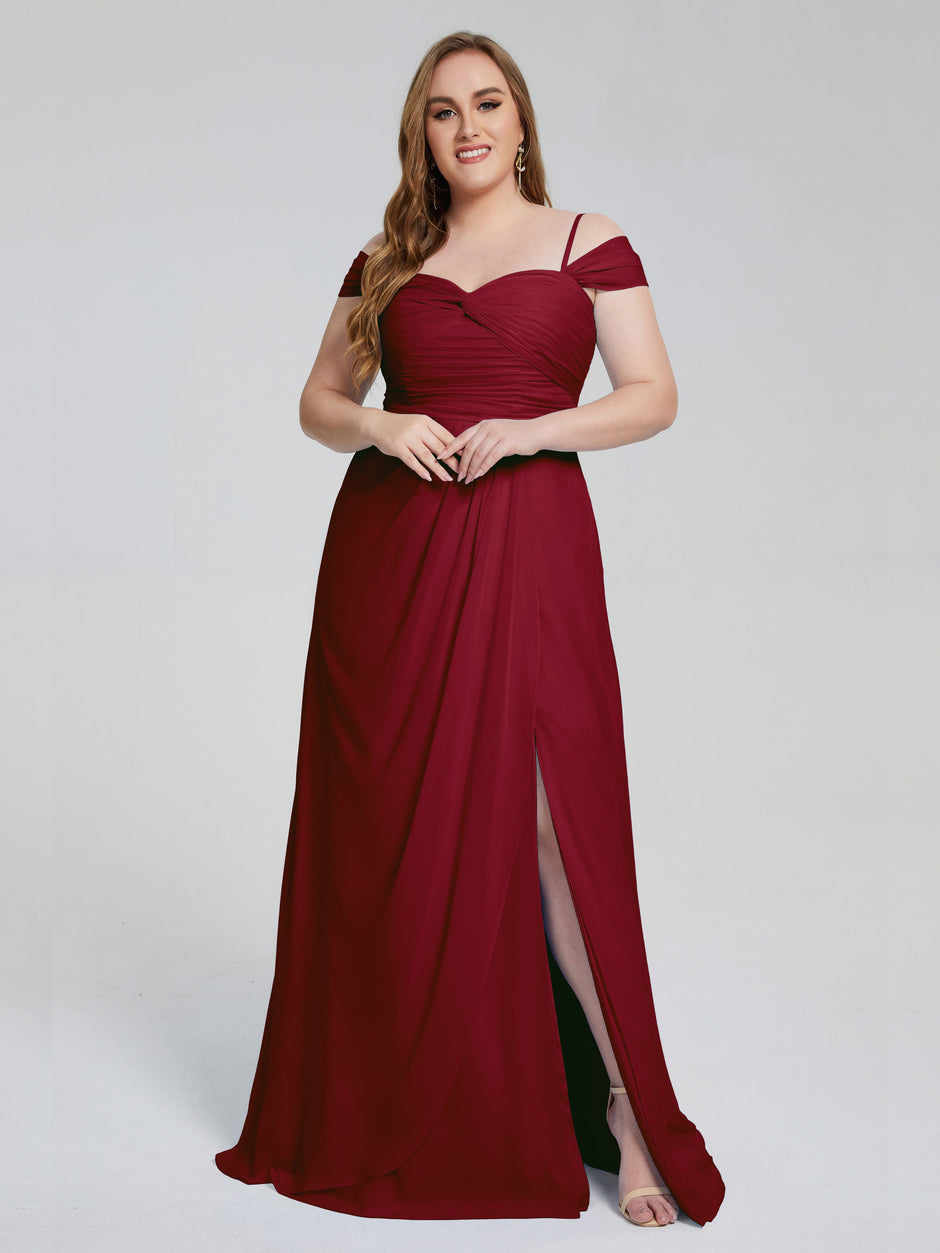 Plus Size Bridesmaid Dresses 8032