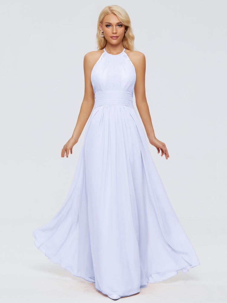 This Halter Bridesmaid Dresses Witnesses Your Tears of Joy