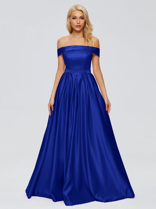 Under $100 High-level Royal Blue Bridesmaid Dresses | Cicnia – Page 2