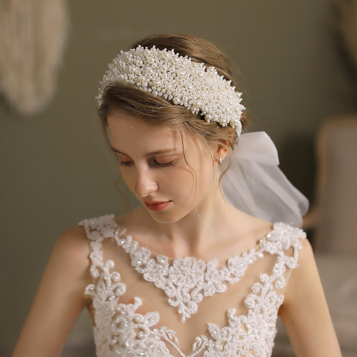 Wedding online headpiece