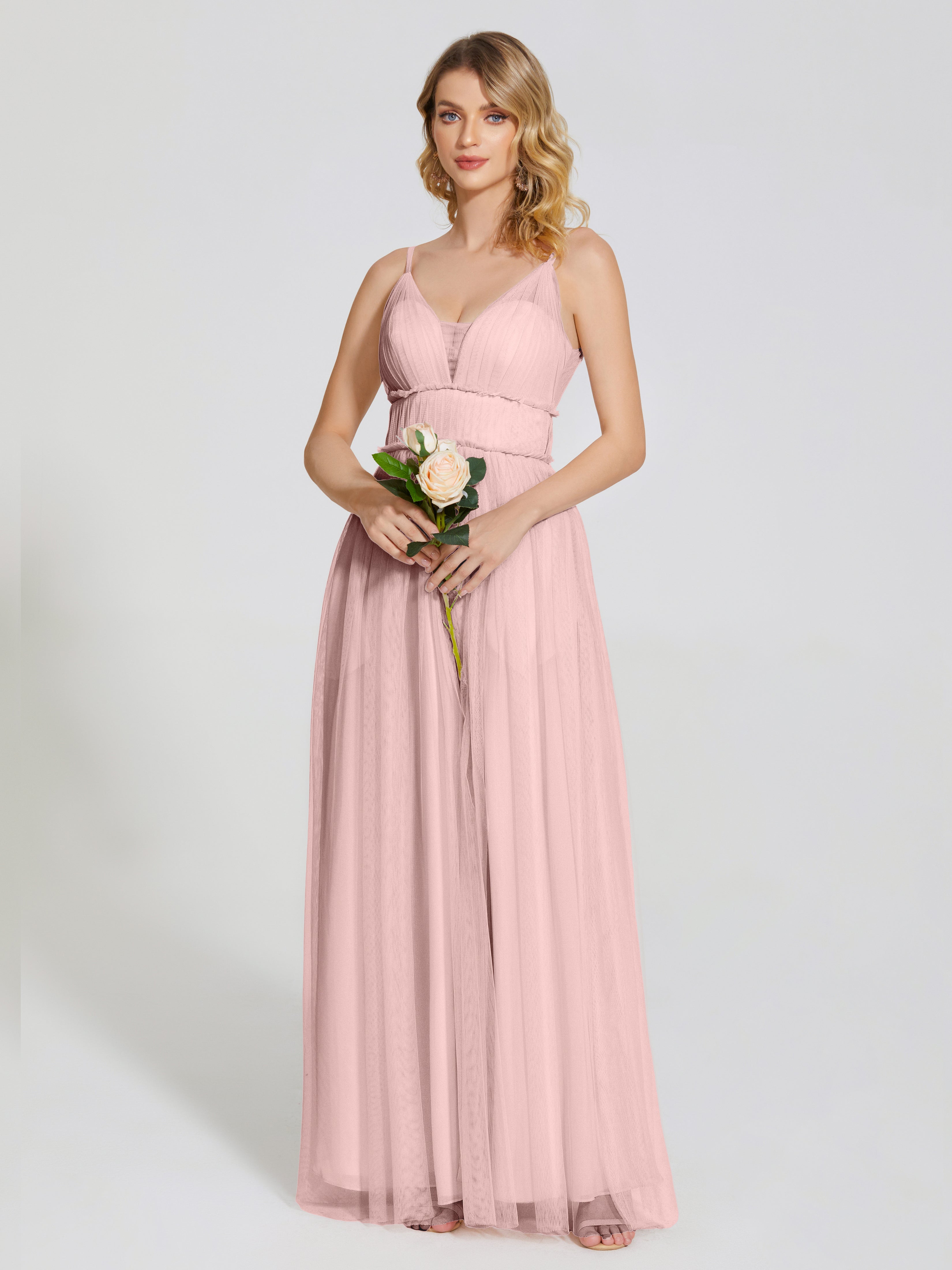 Mocha pink bridesmaid dresses hotsell